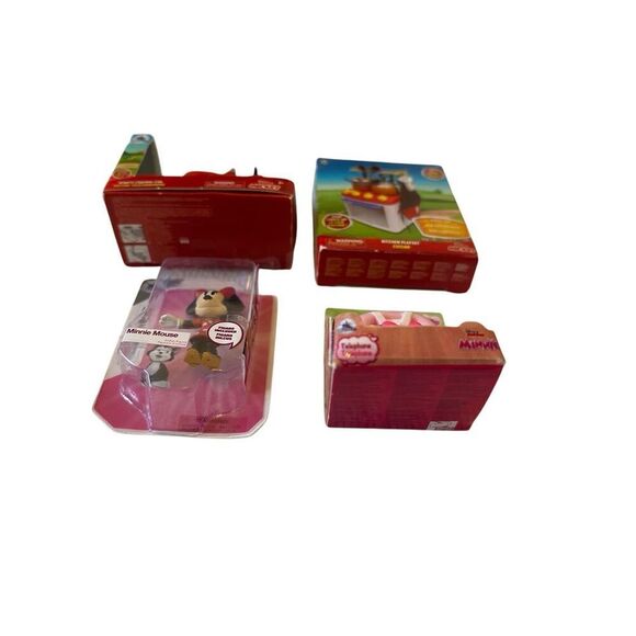 Lot of 4 Zuru Mini Disney Mickey Mouse Minnie Dolls Collectible Cartoon - Picture 4 of 9